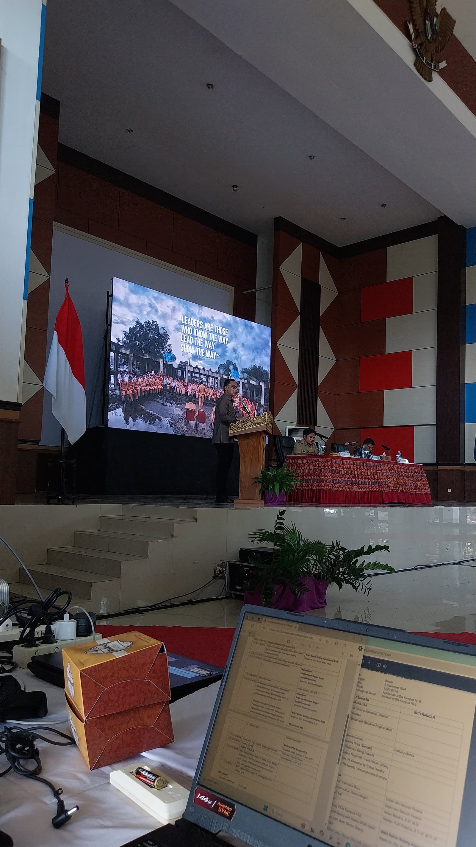Kuliah Umum di IPDN Kampus Nusa Tenggara Barat