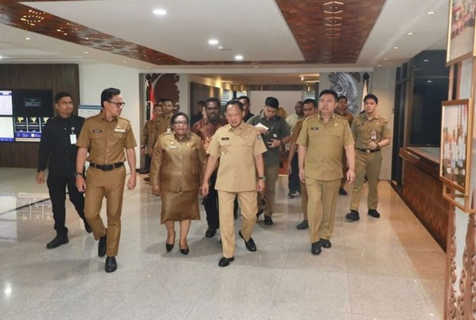 Menghadiri Acara Penyambutan Wakil Menteri Dalam Negeri