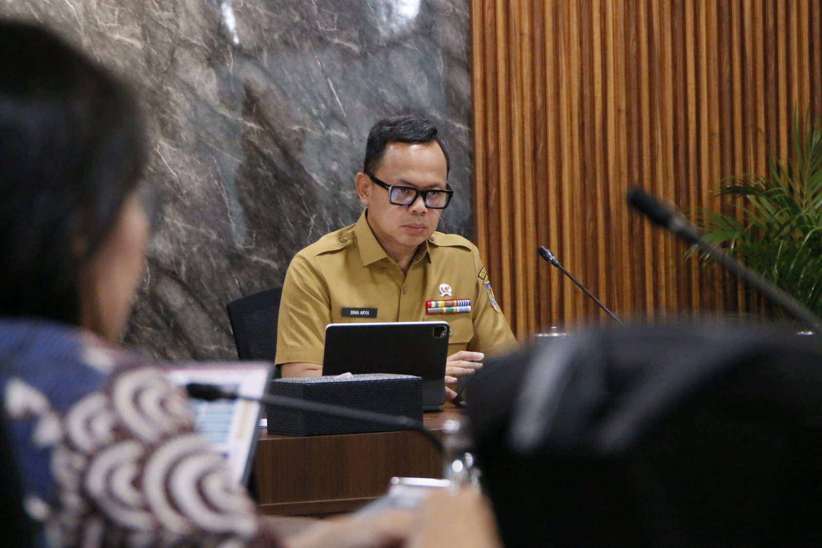 Rapat Kemenko Bidang Pangan RI terkait Lanjutan Sosialisasi Inpres No.9 Tahun 2025 tentang Pembentukan Koperasi Desa/Kelurahan Merah Putih di RR Utama Kantor Kemenko Bidang Pangan