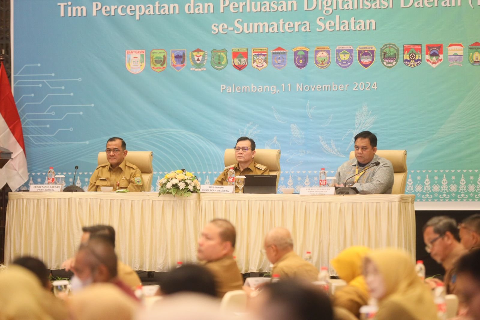 Rapat Koordinasi, High Level Meeting dan Capacity Building TPID dan TP2DD Se-Sumatera Selatan