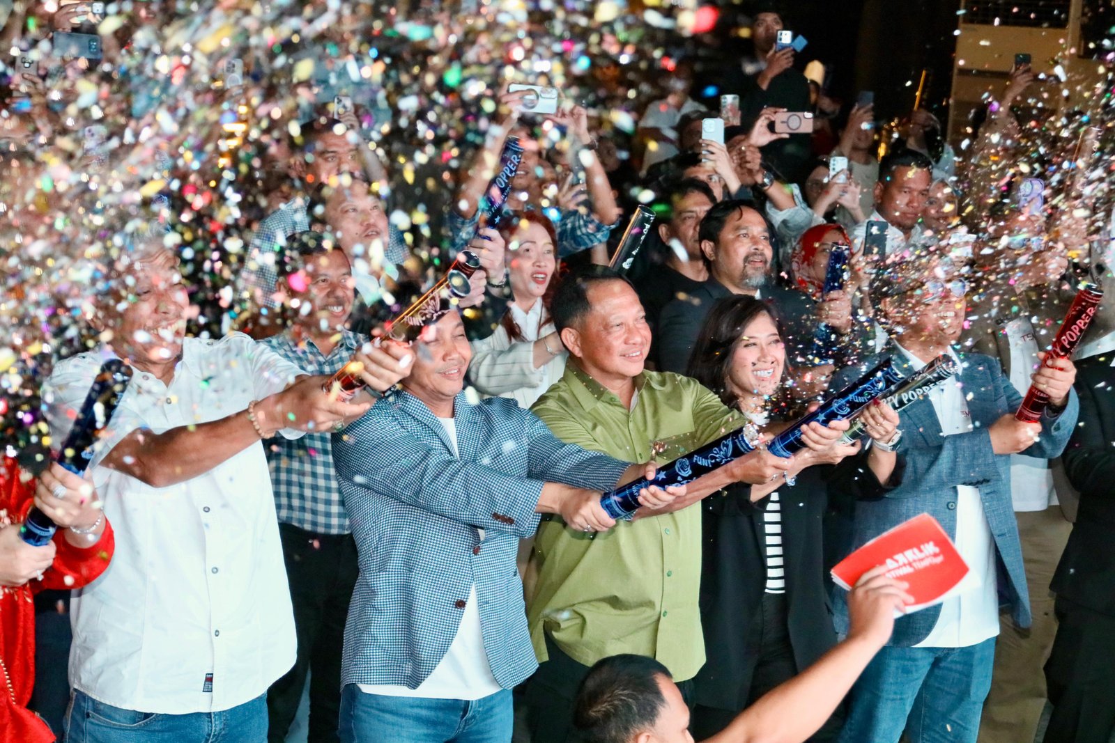 Menteri Dalam Negeri Menghadiri Acara Klak Klik Festival Tempo tahun 2024,  Bertempat di Hallf Patiunus, Jakarta Selatan