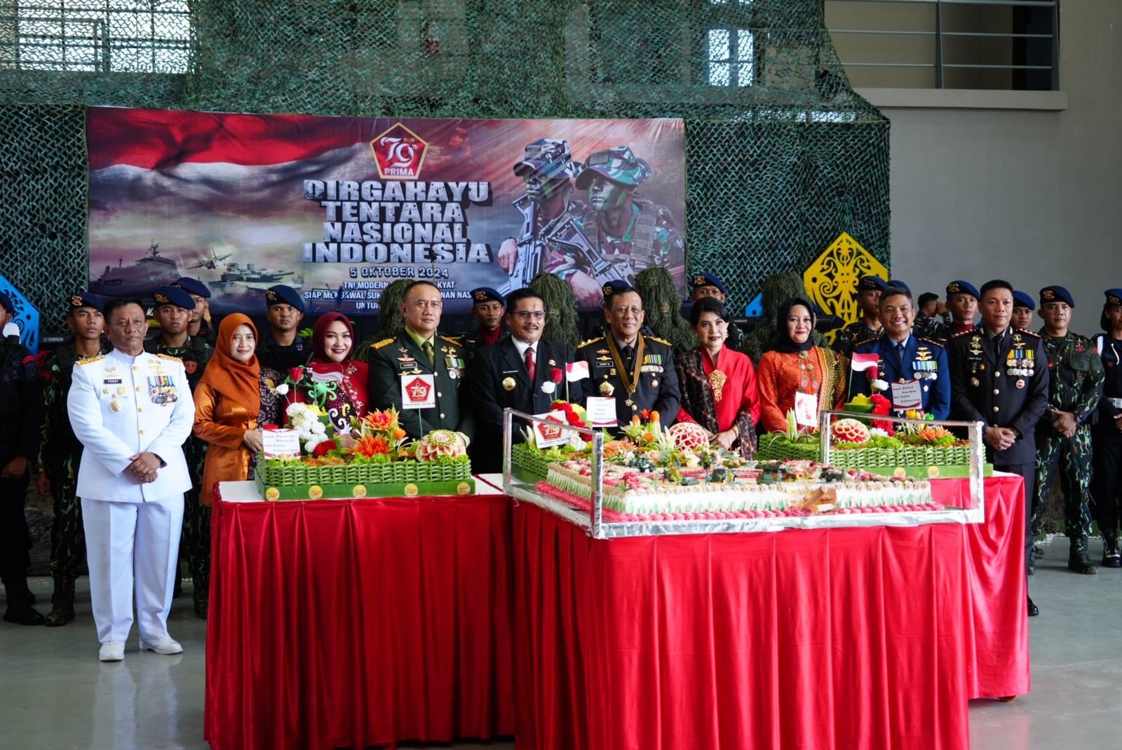 Upacara HUT Ke-79 TNI Tahun 2024