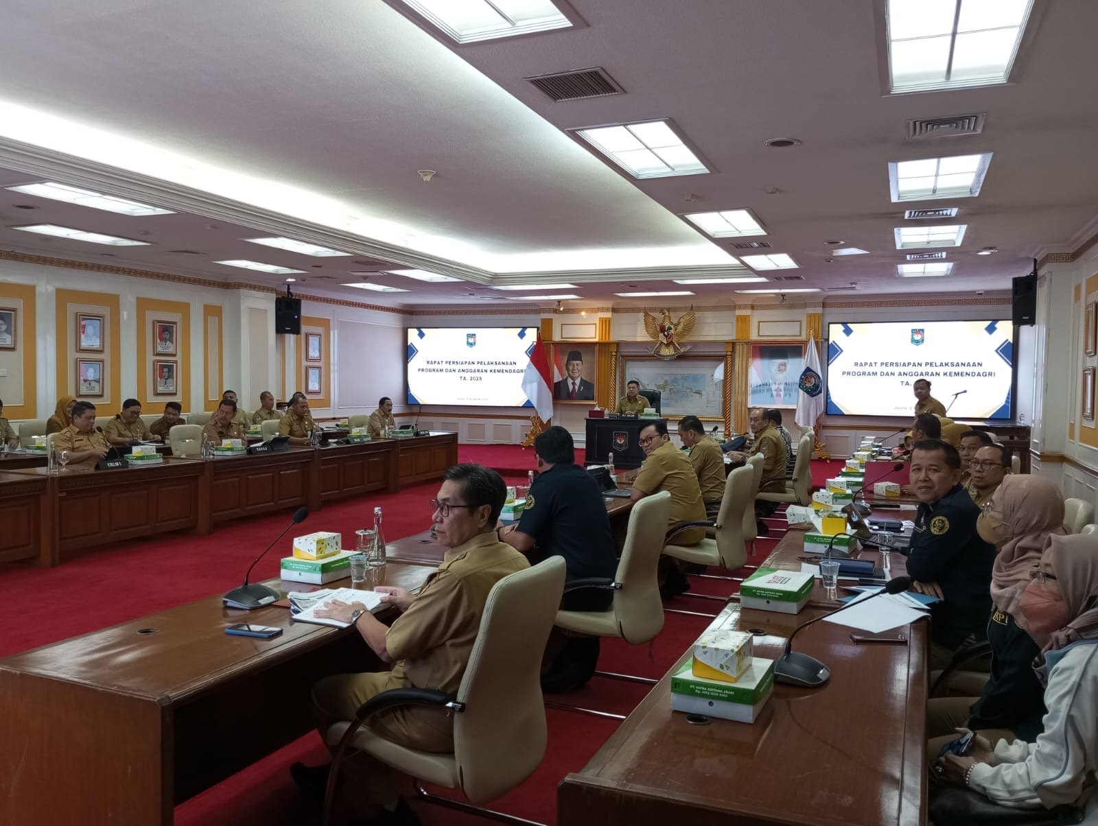 Rapat Persiapan Pelaksanaan Program dan Anggaran Kementerian Dalam Negeri TA. 2025