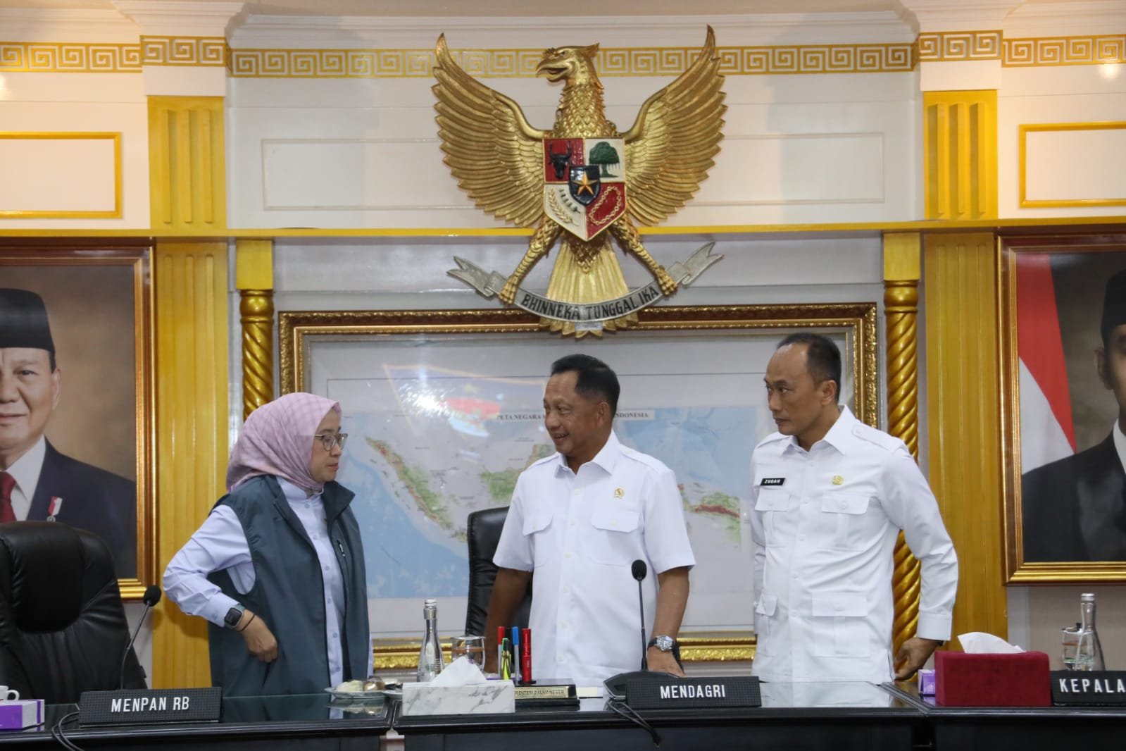 Rapat Koordinasi Melalui Video Conference dengan Agenda Penyelesaian Penataan Tenaga Non ASNNdi Instansi Pemerintah Daerah Bertempat di RSU