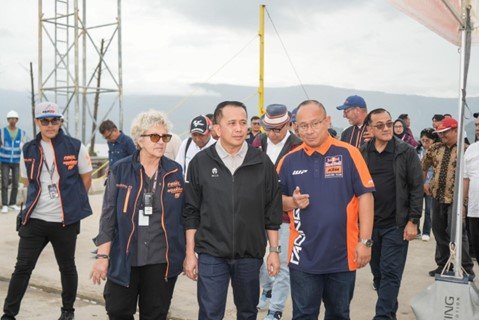 Peninjauan Persiapan event Internasional Aquabike World Championship Tahun 2024