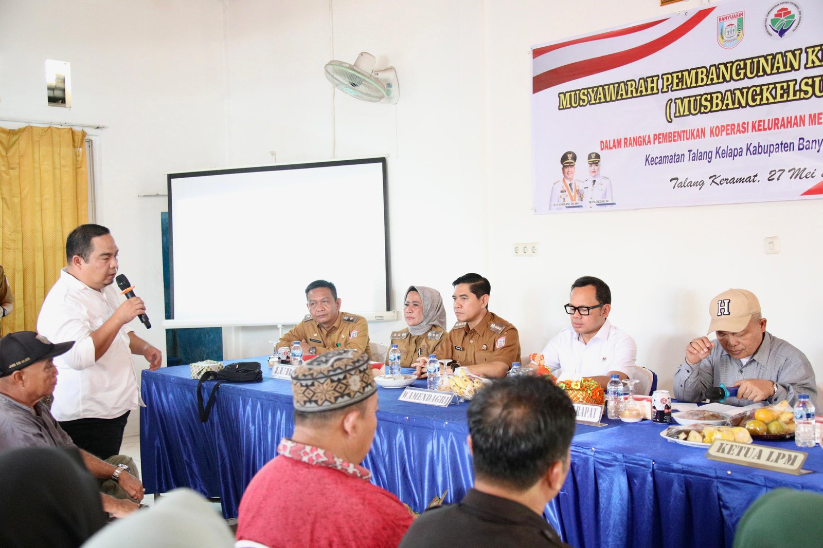 Wakil II Menteri Dalam Negeri Peninjauan Pelaksanaan Musyawarah Desa / Kelurahan Khusus Pembentukan Koperasi Desa/Kelurahan Merah Putih
