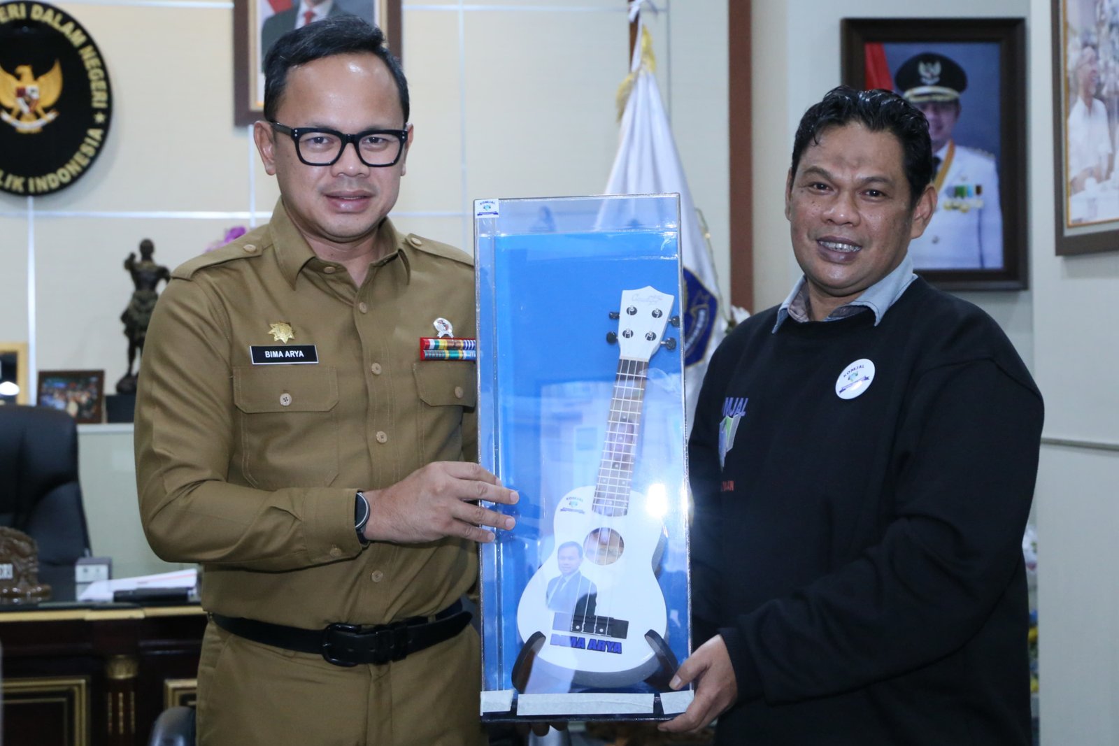 Menerima Audiensi Komunitas Musik Jalanan
