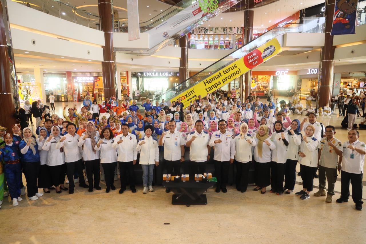 Ceremony Acara Lomba Senam KORPRI Dalam Rangkaian HUT KORPRI ke-53 Tahun 2024