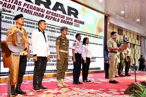 Deklarasi Netralitas ASN Dalam Rangka Pilkada Tahun 2024