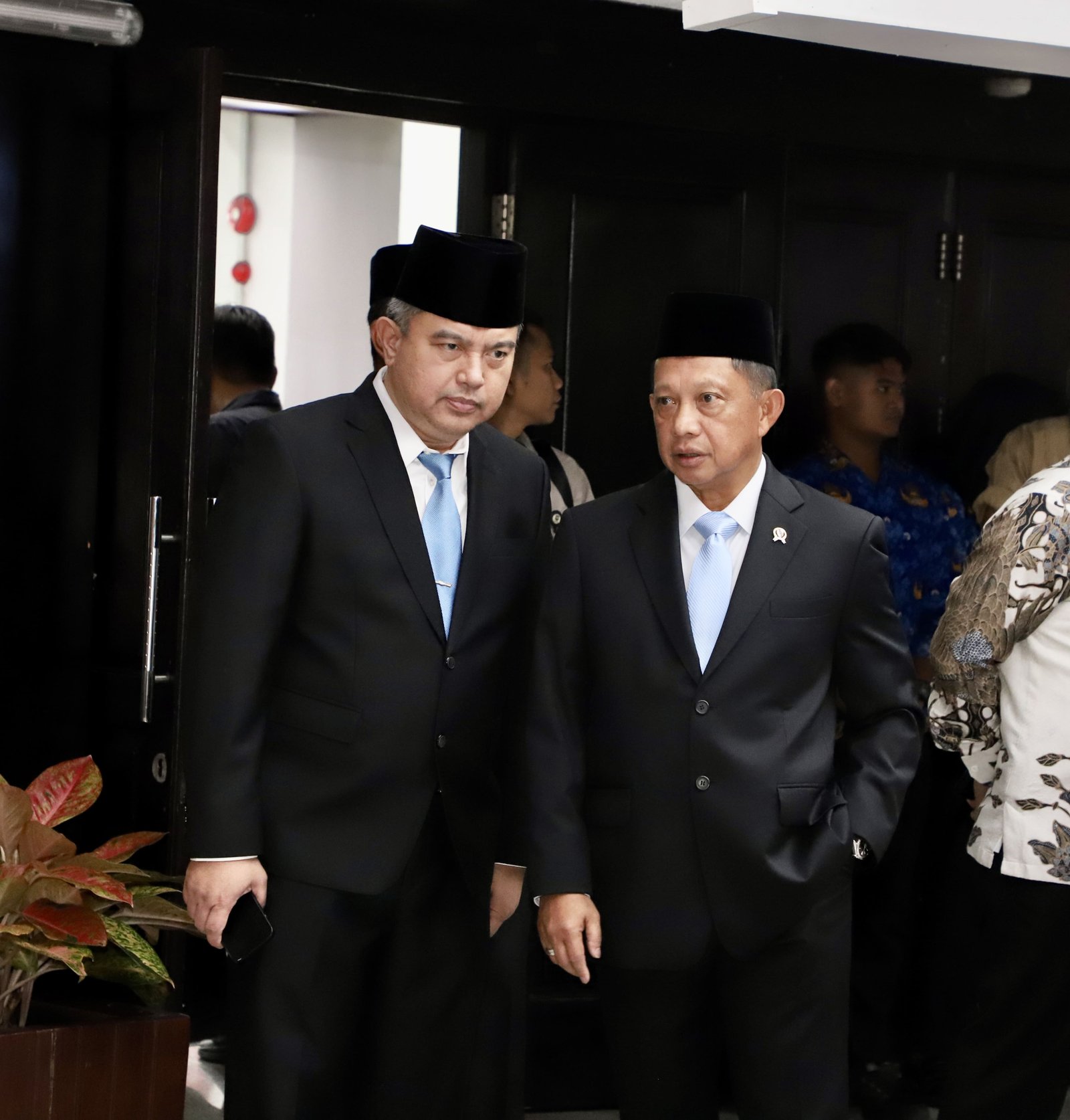 Mendampingi Mendagri Melantik Pejabat Tinggi Pratama   di Lingkungan Kementerian Dalam Negeri