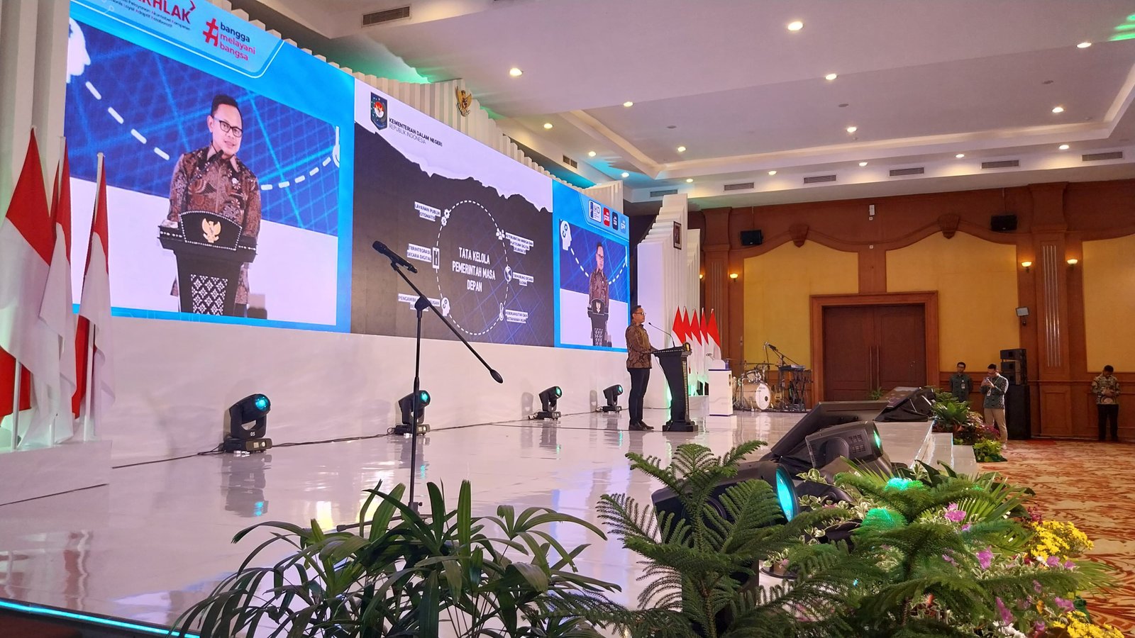 Pembukaan Rakornas Direktorat Jenderal Kependudukan dan Pencatatan Sipil II