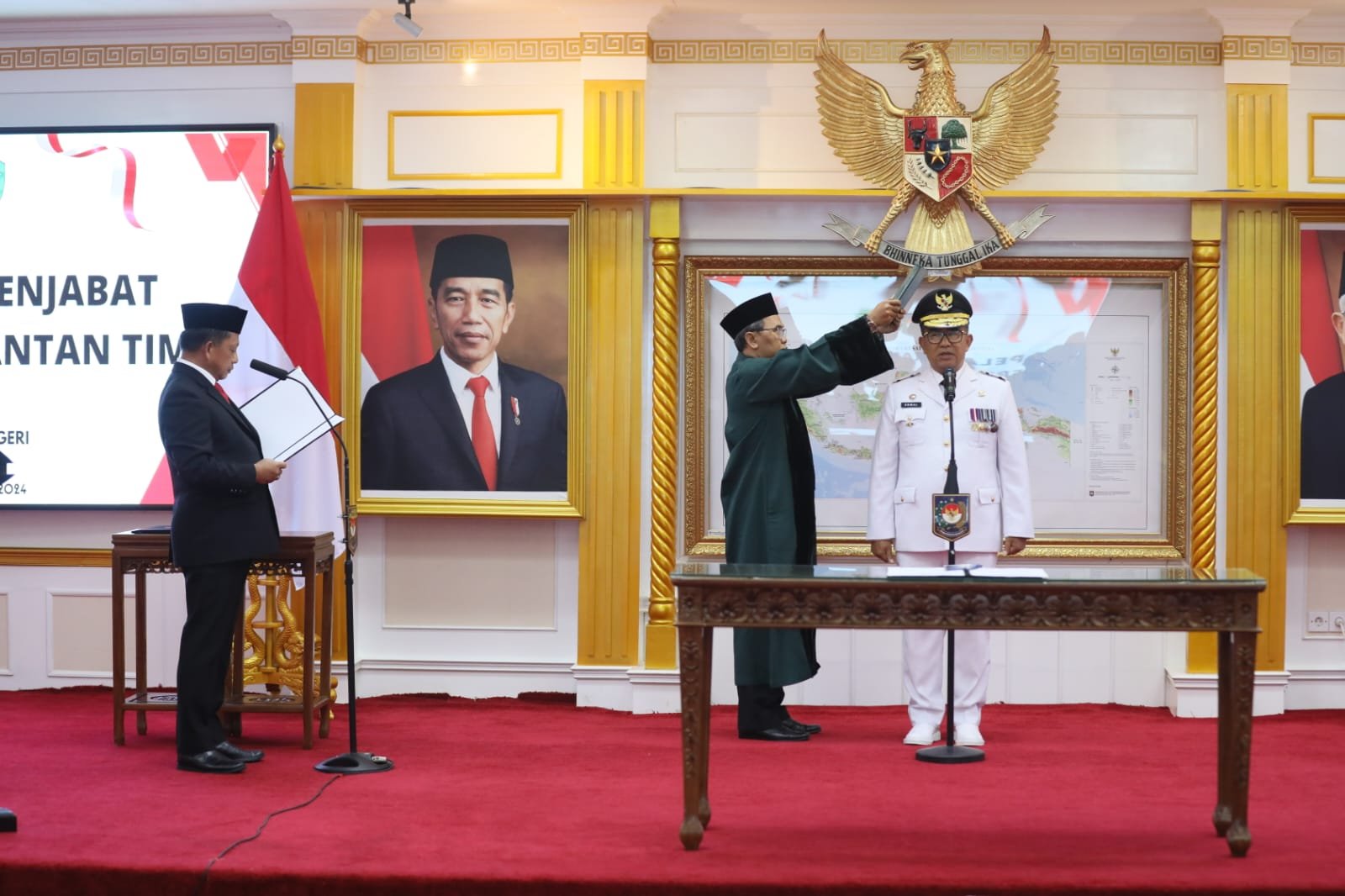 Acara Pelantikan Pj. Gubernur Kalimantan Timur