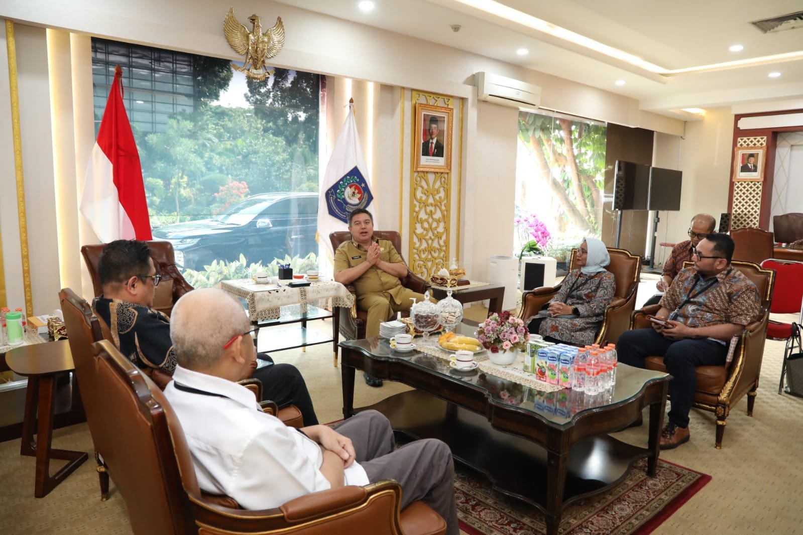 Pembentukan Tim Percepatan Pertumbuhan Ekonomi Daerah Bertempat di  RK. Plt. Sekjen Ged. A Lt. 1